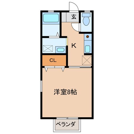 掛川駅 徒歩12分 2階の物件間取画像